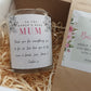 Mother Day Self Care Candle Gift Box, Best Mum Gift Personalised Candle Spa Gift Set